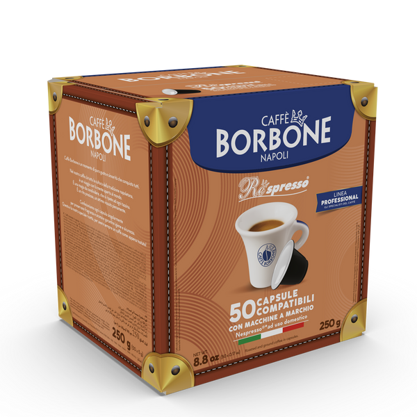 Caffè Borbone Respresso Nera – 50 Kapseln, Nespresso-kompatibel
