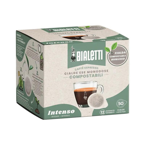 Bialetti Intenso – 50 cialde ESE 44 mm