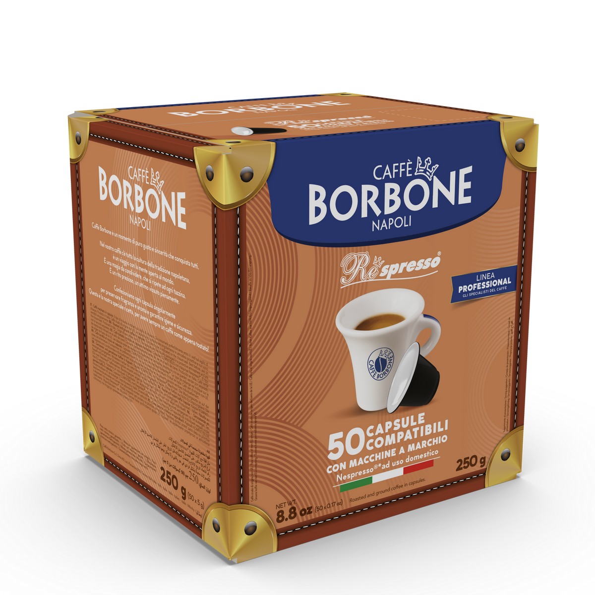 Caffè Borbone Respresso Nera – 50 capsule compatibili Nespresso